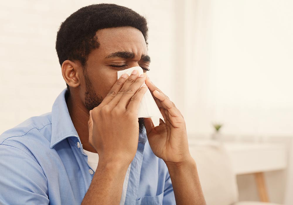 Kinesiologisches Taping bei allergiebedingten Beschwerden